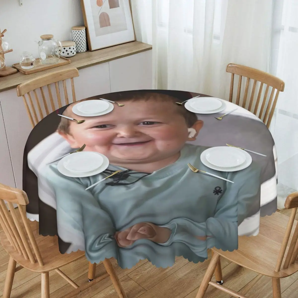 Round Waterproof Hasbulla Magomedov Meme Table Cover Hasbullah Tablecloth for Dining 60 inch Table Cloth
Round Waterproof Hasbulla Magomedov Meme Table Cover Hasbullah Tablecloth for Dining 60 inch Table Cloth