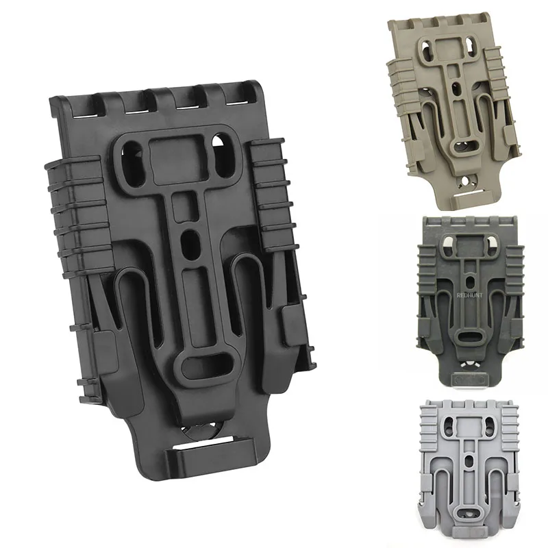 Hunting QLS 19 22 Gun Holster Adaper Quick Locking System Kit Quick Release Pistol Case Duty Receiver Plate for Glock 17 19 M9
Hunting QLS 19 22 Gun Holster Adaper Quick Locking System Kit Quick Release Pistol Case Duty Receiver Plate for Glock 17 19 M9
