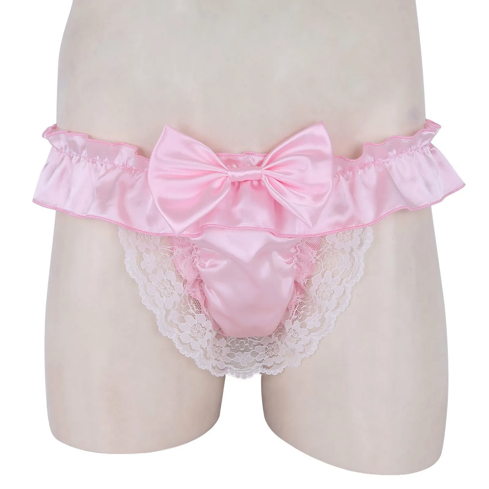 Men Sweet Briefs Shorts Songs Bow Ruffles Lace Gay Underwear Cute Bulge Pouch Role Play Low Waist Underpants Lolita Tanga Hombre
Men Sweet Briefs Shorts Songs Bow Ruffles Lace Gay Underwear Cute Bulge Pouch Role Play Low Waist Underpants Lolita Tanga Hombre