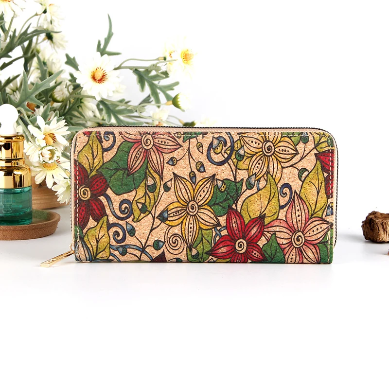 5pcs Long Wallets Women Cork Leather Kettle Flower Printing Multifunctional Credit Card Holder
5pcs Long Wallets Women Cork Leather Kettle Flower Printing Multifunctional Credit Card Holder