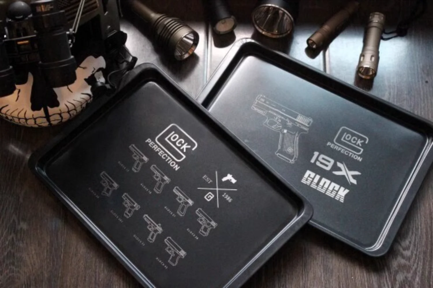 

Glocker Glock Plate G19X черная сменная пластина из углеродистой стали, декоративная пластина