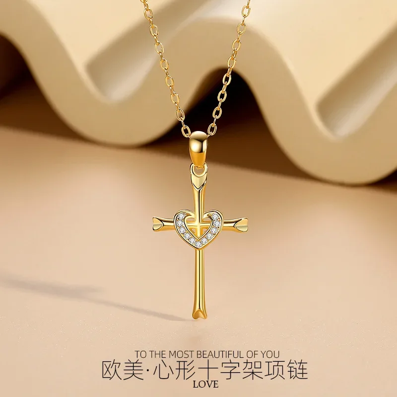 Ожерелье женское из серебра 925 пробы с покрытием из настоящего золота 24 к
Ожерелье женское из серебра 925 пробы с покрытием из настоящего золота 24 к