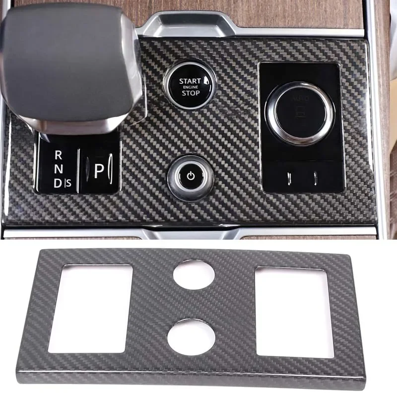 For 2023-2024 Land Rover Range Rover Vogue Real Carbon Fiber Car Center Control Gear Panel Frame Cover Sticker Car Accessories
For 2023-2024 Land Rover Range Rover Vogue Real Carbon Fiber Car Center Control Gear Panel Frame Cover Sticker Car Accessories