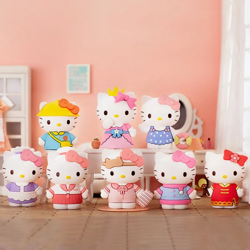 Genuine Anime Hello Kitty Mystery Boxes Kawaii KT Cat Figure Model Doll Office Desktop Decoration Cartoon Toys Birthday Gift
Genuine Anime Hello Kitty Mystery Boxes Kawaii KT Cat Figure Model Doll Office Desktop Decoration Cartoon Toys Birthday Gift