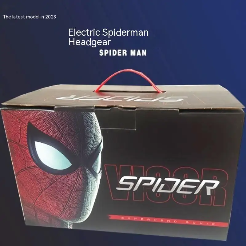 2023 Spiderman Traversing The Surrounding 1:1 Cosplay Electric Fully Automatic Spider Man Head Cover Movable Eye Mask Head Cover
2023 Spiderman Traversing The Surrounding 1:1 Cosplay Electric Fully Automatic Spider Man Head Cover Movable Eye Mask Head Cover