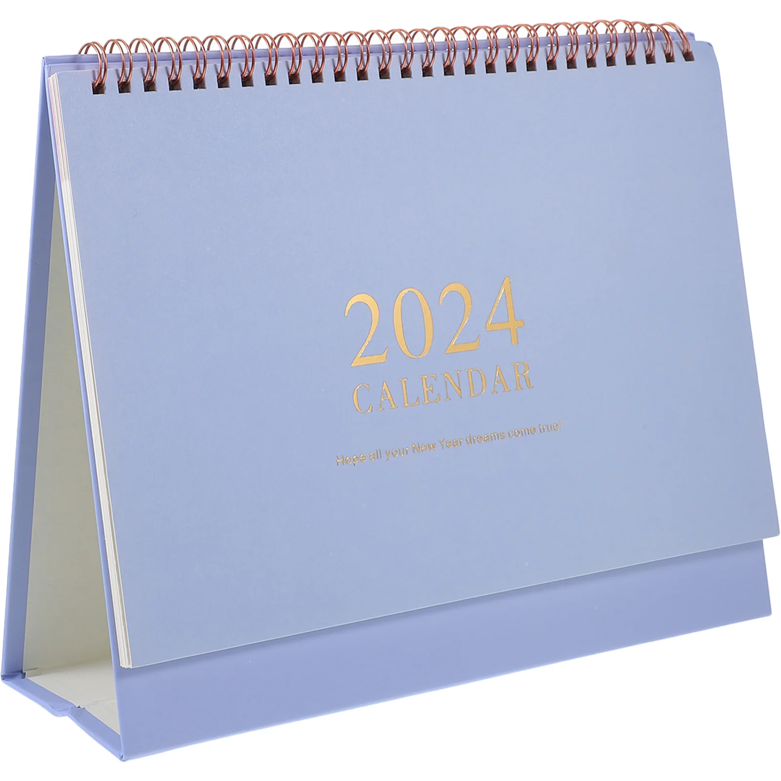 

Календарь 2024, ежедневное использование, ежемесячные офисные принадлежности, маленькие зеркальные календари из алюминиевого сплава для письма, раскладной Рабочий стол