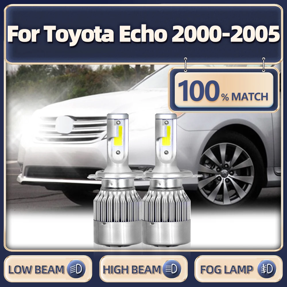 H4 Car LED Headlights Bulbs 120W 20000LM Turbo Auto Headlamp 12V 6000K White For Toyota Echo 2000 2001 2002 2003 2004 2005
H4 Car LED Headlights Bulbs 120W 20000LM Turbo Auto Headlamp 12V 6000K White For Toyota Echo 2000 2001 2002 2003 2004 2005