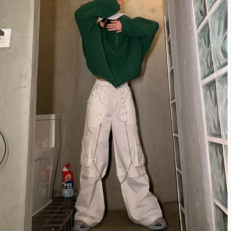 New High-quality Design Sense Overalls Korean Students Loose Casual Mopping Pants High Waist Slim Straight Wide Leg Pants
New High-quality Design Sense Overalls Korean Students Loose Casual Mopping Pants High Waist Slim Straight Wide Leg Pants
