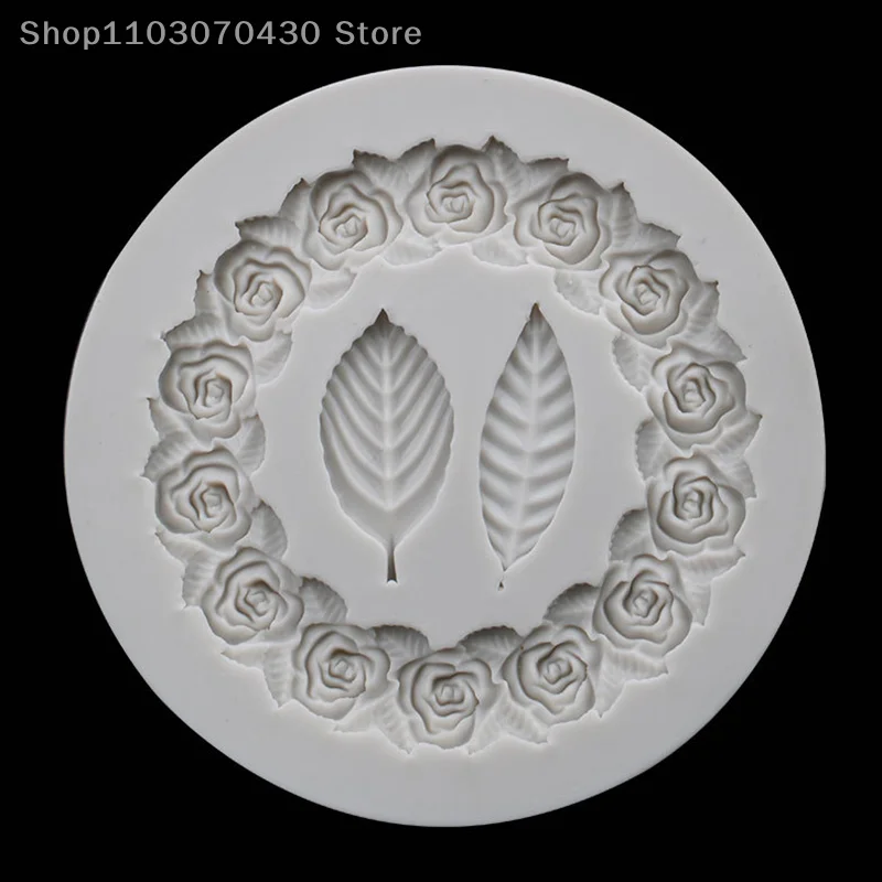 Rosette Leaves Silicone Mold Resin Cake Diy Chocolate Picture Frame Sugar Baking Moulds Molding Decoration Tools
Rosette Leaves Silicone Mold Resin Cake Diy Chocolate Picture Frame Sugar Baking Moulds Molding Decoration Tools