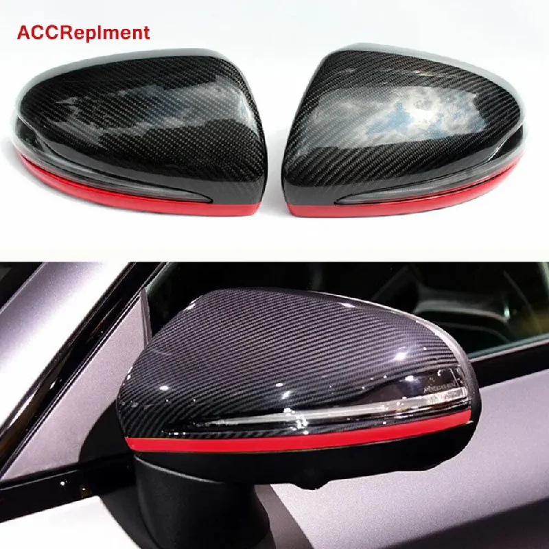 Red/Yellow/Blue Carbon Fiber Rearview Mirrors Cover Cap Fit for Benz W205 W213 Cover Replacement
Red/Yellow/Blue Carbon Fiber Rearview Mirrors Cover Cap Fit for Benz W205 W213 Cover Replacement