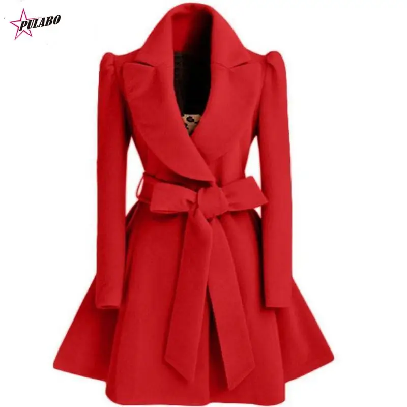 Korean Women's Woolen Windbreaker Overcoat Jacket Coats Red XL Autumn and Winter Long Windbreaker Overcoat Fashion Coat Jacket
Korean Women's Woolen Windbreaker Overcoat Jacket Coats Red XL Autumn and Winter Long Windbreaker Overcoat Fashion Coat Jacket