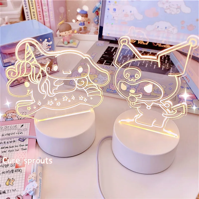 

Новинка креативный Корейский подарок на день рождения Hellokitty Студенческая письменная лампа для девушек будуарный высокий чувственный милый изысканный прикроватный светильник ночник