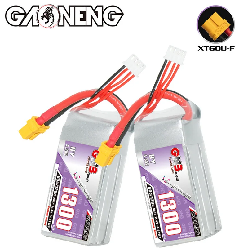 GNB 3s 11.4v 1300mAh 60c/120c Rechargeable Battery For RC Helicopter Quadcopter FPV Racing Drone Spare Parts HV 11.4v Battery
GNB 3s 11.4v 1300mAh 60c/120c Rechargeable Battery For RC Helicopter Quadcopter FPV Racing Drone Spare Parts HV 11.4v Battery