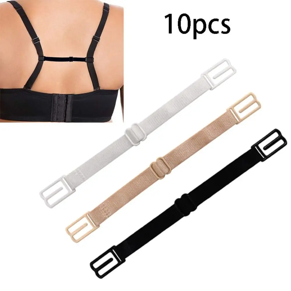 10pcs Non-slip Bra Strap New Double-shoulder Adjustable Back Hasp Holders Elastic Bra Extender Buckle Belt
10pcs Non-slip Bra Strap New Double-shoulder Adjustable Back Hasp Holders Elastic Bra Extender Buckle Belt