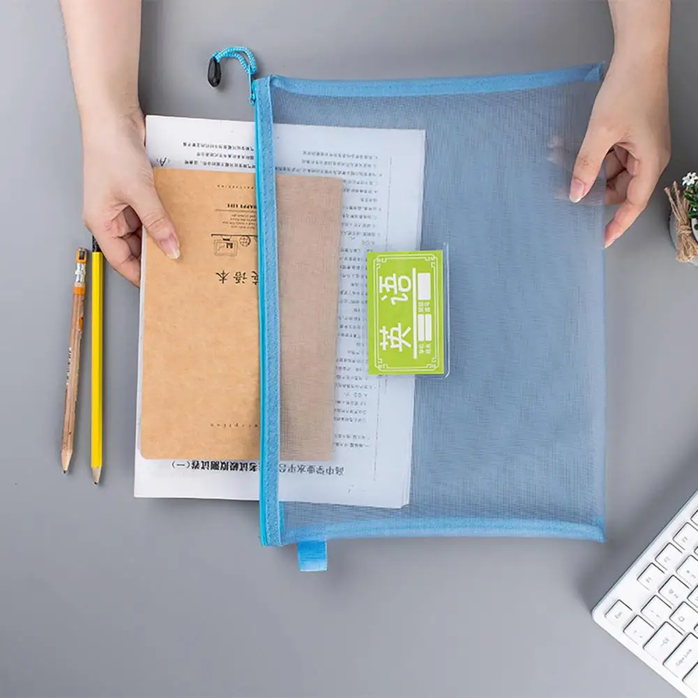 Transparent Document Holder Lightweight File Organizer Capacity Portable File Holder with Zipper for A4 Documents for Office
Transparent Document Holder Lightweight File Organizer Capacity Portable File Holder with Zipper for A4 Documents for Office