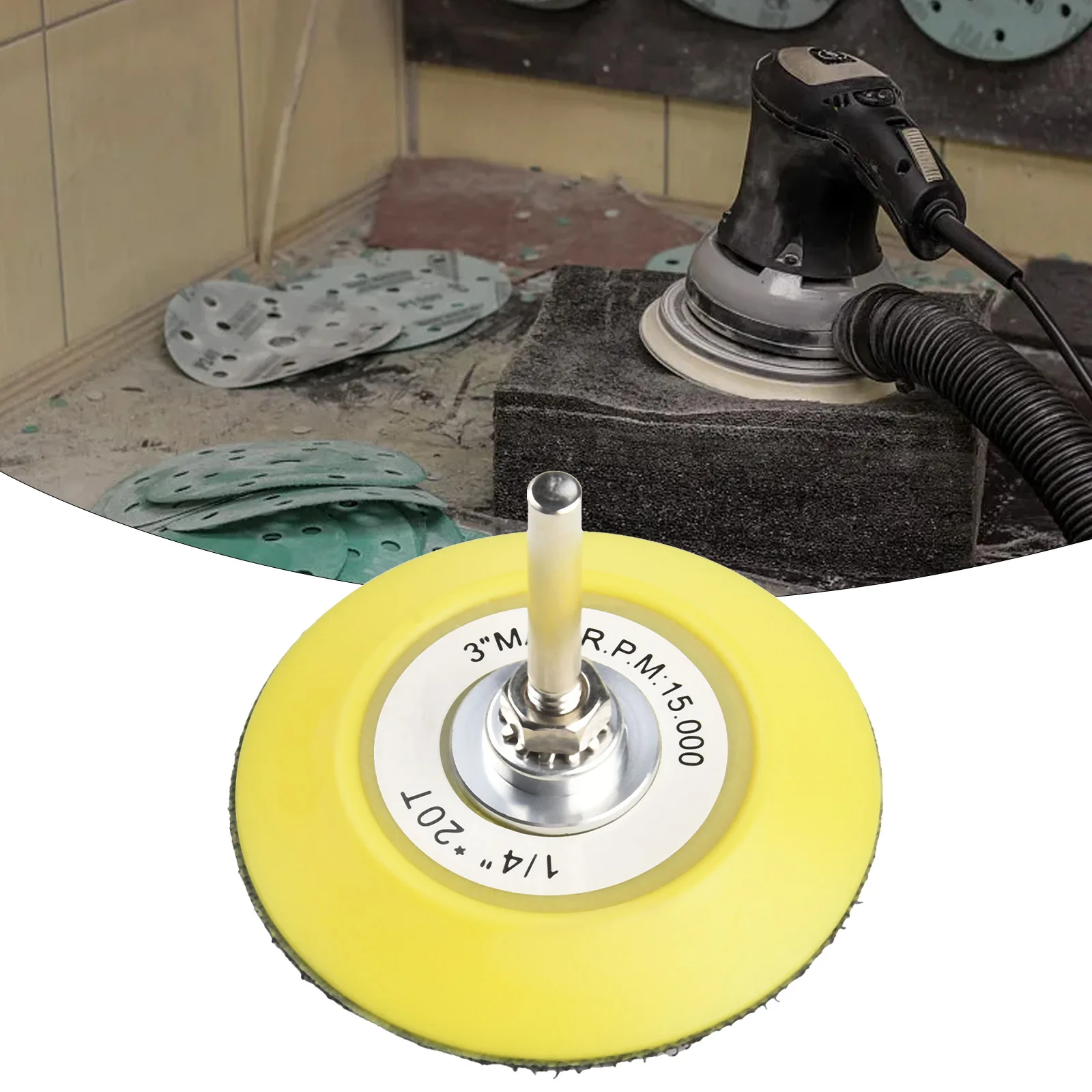 3 Inch 75mm Polisher Sanding Pads Hook And Loop Backing Plates For Pneumatic Sander Polishing Disc Abrasive Tool
3 Inch 75mm Polisher Sanding Pads Hook And Loop Backing Plates For Pneumatic Sander Polishing Disc Abrasive Tool