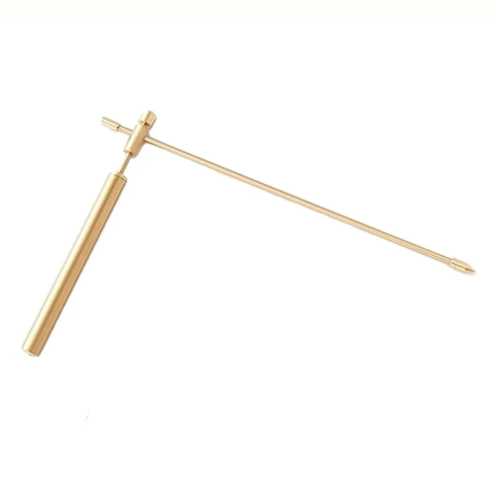 

1PCS 99.9% Pure Copper Metal Detector Rod Copper Divining Dowsticks For Water Gold Finding Treasure Hunting Divination Tools