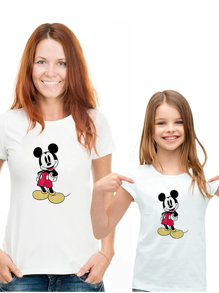 Summer Disney T Shirts Mickey Mouse Children Family Women Trendy Leisure T-Shirts Disney Brand Tshirts Comfortable Modern Tops
Summer Disney T Shirts Mickey Mouse Children Family Women Trendy Leisure T-Shirts Disney Brand Tshirts Comfortable Modern Tops