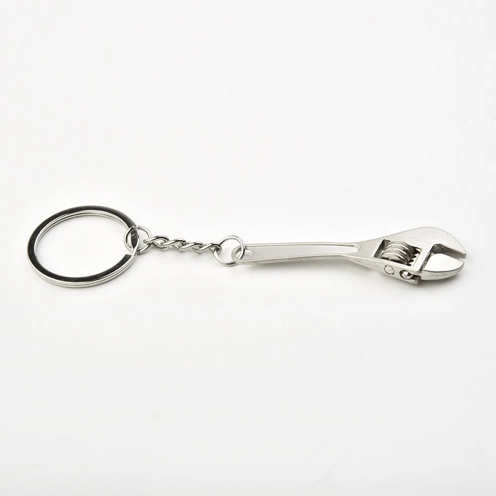 New Durable Keychain Keyring Auto Cool Creative Decoration Fashion Replacement Silver Wrench Style 1 Piece 11.7CM
New Durable Keychain Keyring Auto Cool Creative Decoration Fashion Replacement Silver Wrench Style 1 Piece 11.7CM