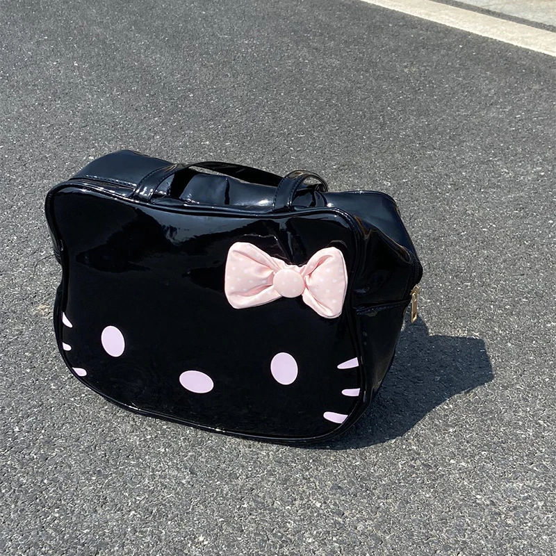 

Girly Heart Hello Kitty Kawaii Sanrio Anime Handbag Cute Cartoon One Shoulder Bag Ins Fashion Bag Lovely Gifts for Girls