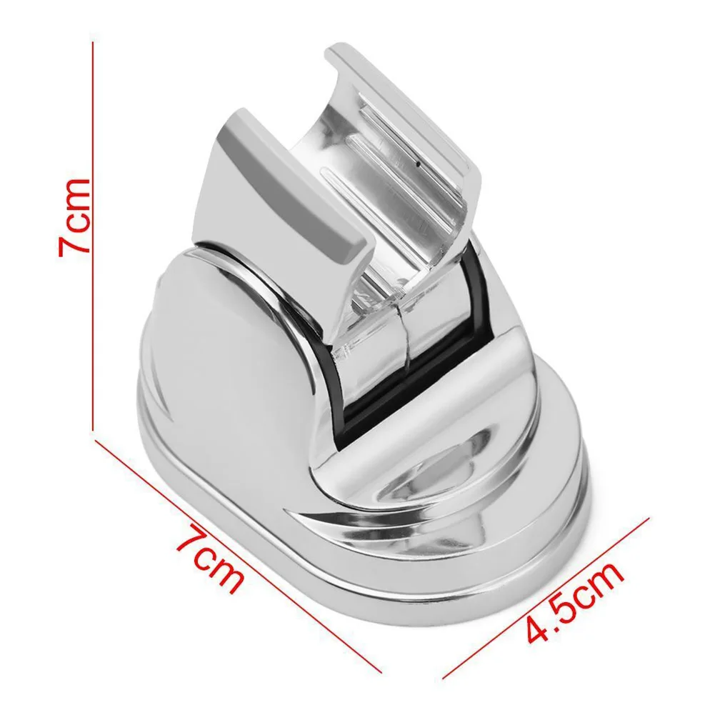 Shower Head Holder Chrome Wall-Mount Bracket Durable Handheld Sprayer Base Bathroom Shower Head Mounted Support Parts
Shower Head Holder Chrome Wall-Mount Bracket Durable Handheld Sprayer Base Bathroom Shower Head Mounted Support Parts