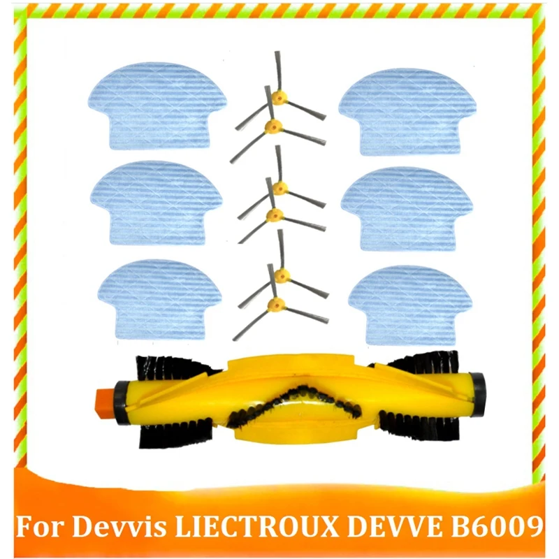 Запчасти для робота-пылесоса Devvis Liectroux DEVVE B6009, основная боковая щетка, ткань для швабры
Запчасти для робота-пылесоса Devvis Liectroux DEVVE B6009, основная боковая щетка, ткань для швабры