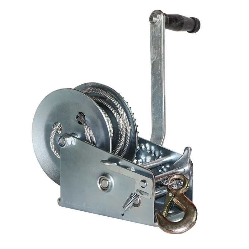 600 Lb-3000 Lb Wire Rope Lifting Winch Household Manual Hand Hoisting Winch Self-locking Traction Machine with Steel Wire Rope
600 Lb-3000 Lb Wire Rope Lifting Winch Household Manual Hand Hoisting Winch Self-locking Traction Machine with Steel Wire Rope