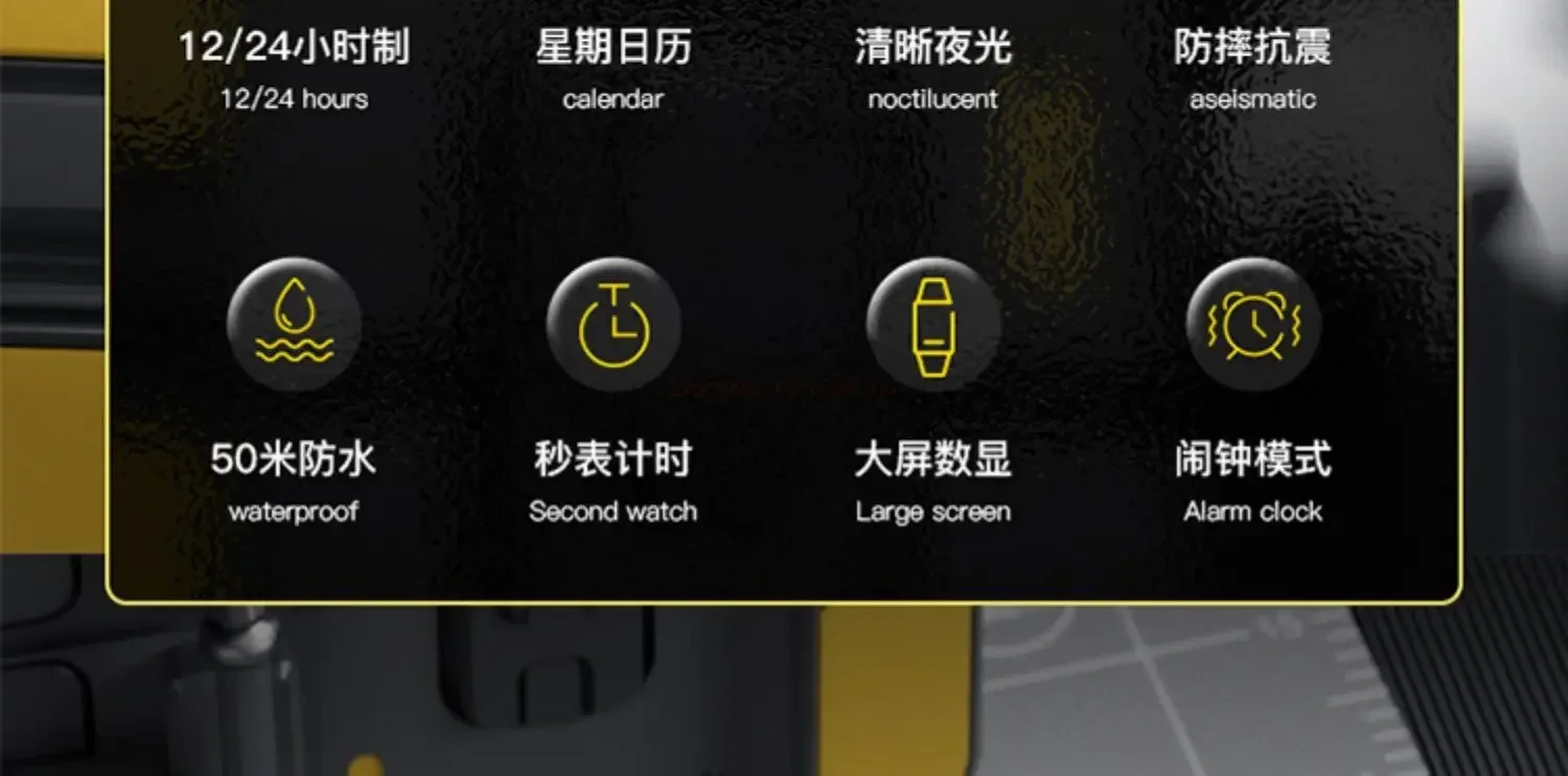 Warner Dc Batman Co Branded Watch Waterproof Electronic Watch Luminous Marvel Men's Sports Watch Student Birthday Gift Warner Dc Batman Co Branded Watch Waterproof Electronic Watch Luminous Marvel Men's Sports Watch Student Birthday Gift