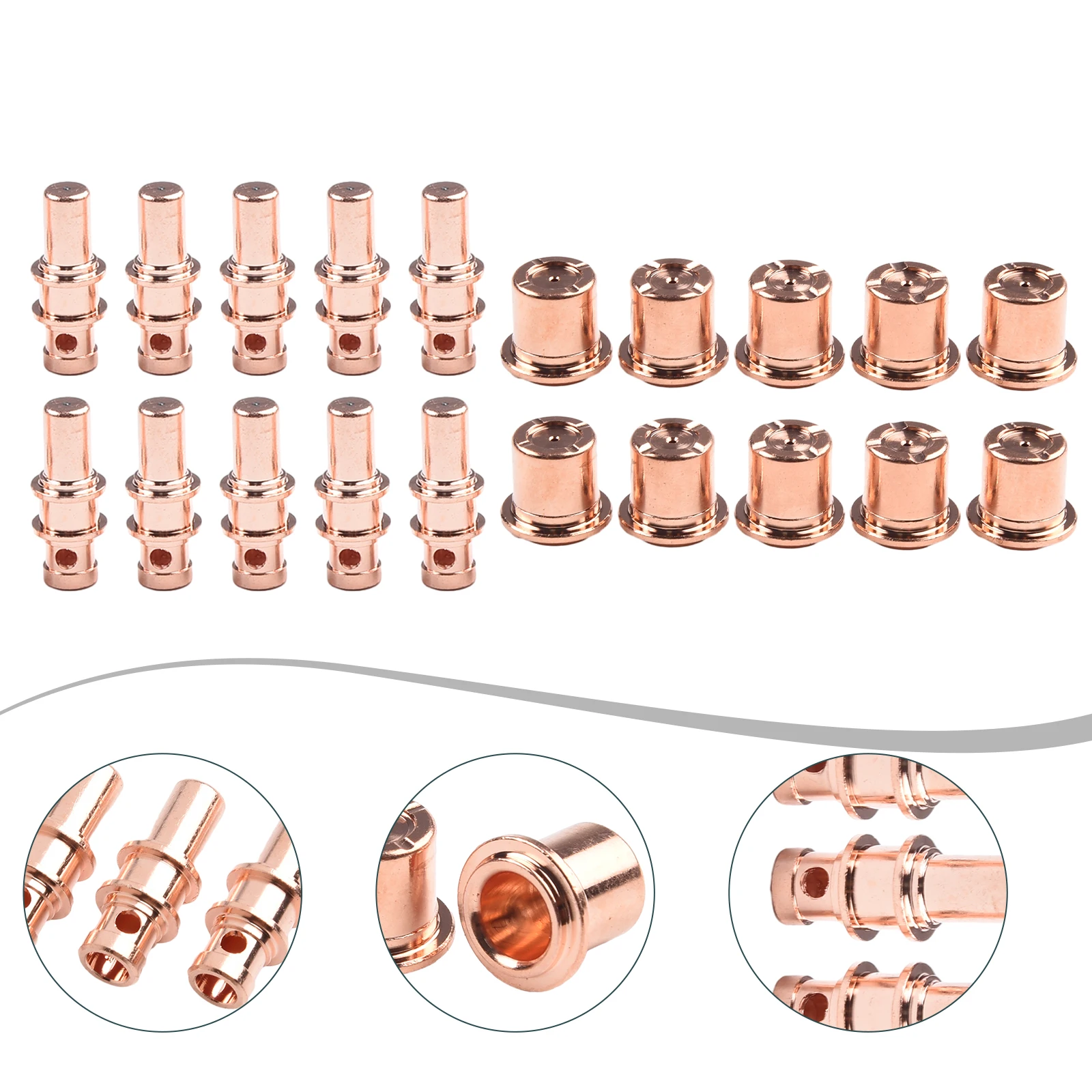 20pcs Plasma Electrode PR0109 Nozzle Tip 1.0mm PD0105 For A81 Cutting Torch Plasma Cutter Consumables Welding Accessories
20pcs Plasma Electrode PR0109 Nozzle Tip 1.0mm PD0105 For A81 Cutting Torch Plasma Cutter Consumables Welding Accessories