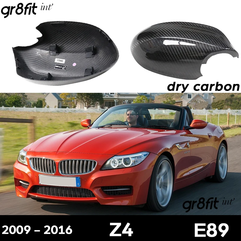 E89 Mirror, 1 Pair Dry Carbon Replacement & Stick-on Door Mirror Cap Case Shell for BMW 2009 - 2015 Z4 Roadster sDrive35is
E89 Mirror, 1 Pair Dry Carbon Replacement & Stick-on Door Mirror Cap Case Shell for BMW 2009 - 2015 Z4 Roadster sDrive35is