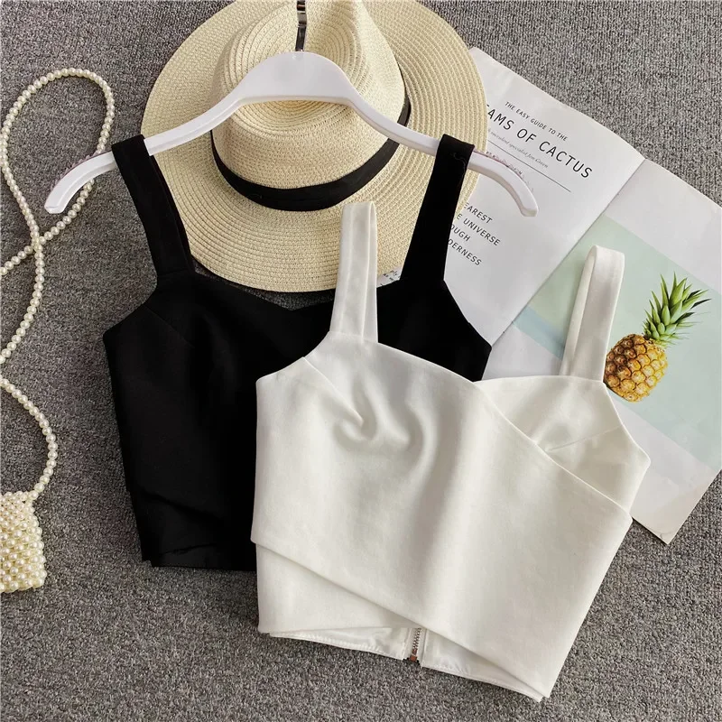 summer Korean baby girls tank top sleeveless vest open back zipper short cross bra camisole teenage kids clothes 3 to 16 yrs
summer Korean baby girls tank top sleeveless vest open back zipper short cross bra camisole teenage kids clothes 3 to 16 yrs