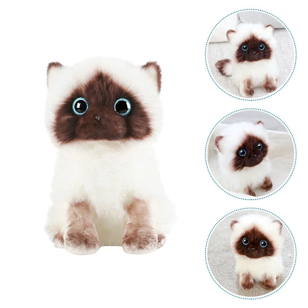 Kitten Pillow Plush Toy Childrens Toys Siamese Cat Stuffed Animal Creative Plaything
Kitten Pillow Plush Toy Childrens Toys Siamese Cat Stuffed Animal Creative Plaything