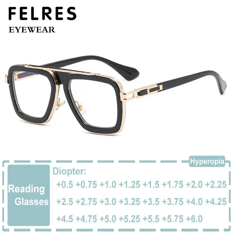 Luxury Brand Punk Square Eyeglasses Women Men Transparent HD Anti Blue Light Reading Glasses Presbyopia Prescription glasses
Luxury Brand Punk Square Eyeglasses Women Men Transparent HD Anti Blue Light Reading Glasses Presbyopia Prescription glasses