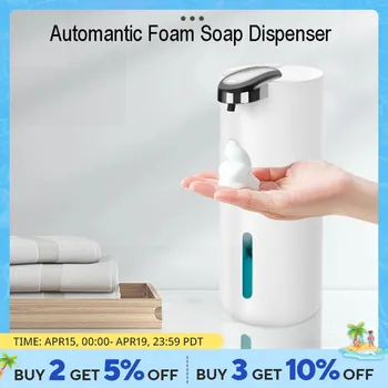 자동 비누 디펜서, 적외선 감지 비누 디펜서 폼, 욕실 주방용 핸드 머신, 380ml 상품 이미지