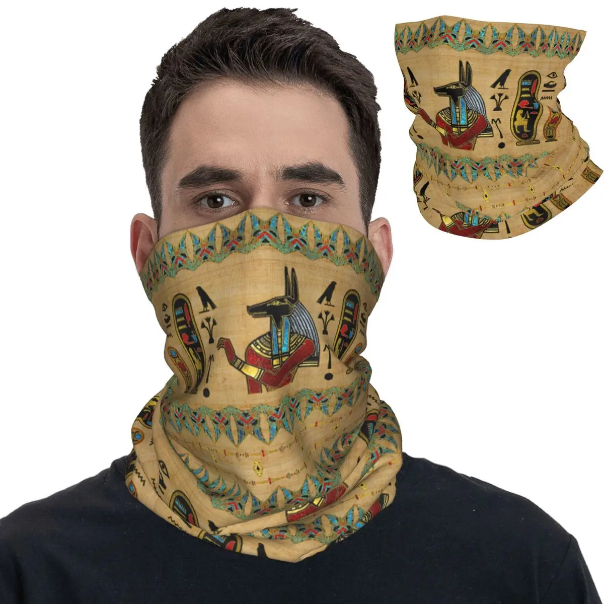 Egyptian Anubis Ornament Bandana Neck Gaiter Printed Ancient Egypt Myth Wrap Scarf Warm Cycling Scarf Outdoor Sports Winter
Egyptian Anubis Ornament Bandana Neck Gaiter Printed Ancient Egypt Myth Wrap Scarf Warm Cycling Scarf Outdoor Sports Winter