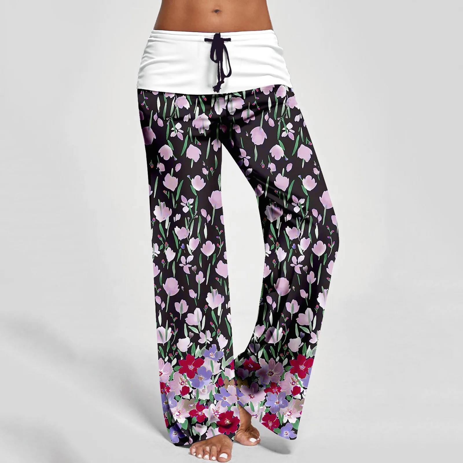Women's Elastic High Waist Printed Straight Leg Loose Super Soft Casual Leggings Flare Yoga Pants for Teens
Women's Elastic High Waist Printed Straight Leg Loose Super Soft Casual Leggings Flare Yoga Pants for Teens