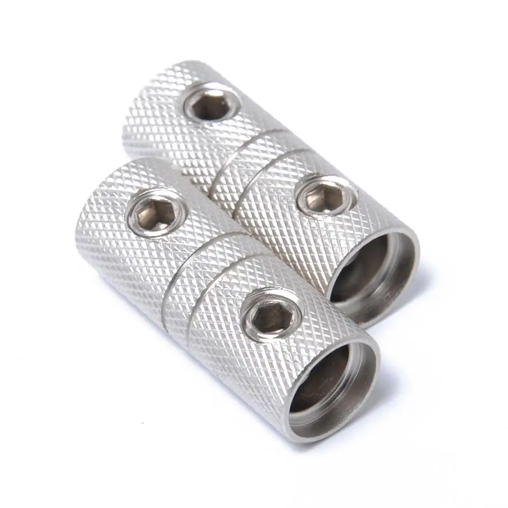 2pcs 4 Gauge Wire Coupler Terminal Butt Connector Car Audio Terminals Modified Accessories (sand Nickel)
2pcs 4 Gauge Wire Coupler Terminal Butt Connector Car Audio Terminals Modified Accessories (sand Nickel)
