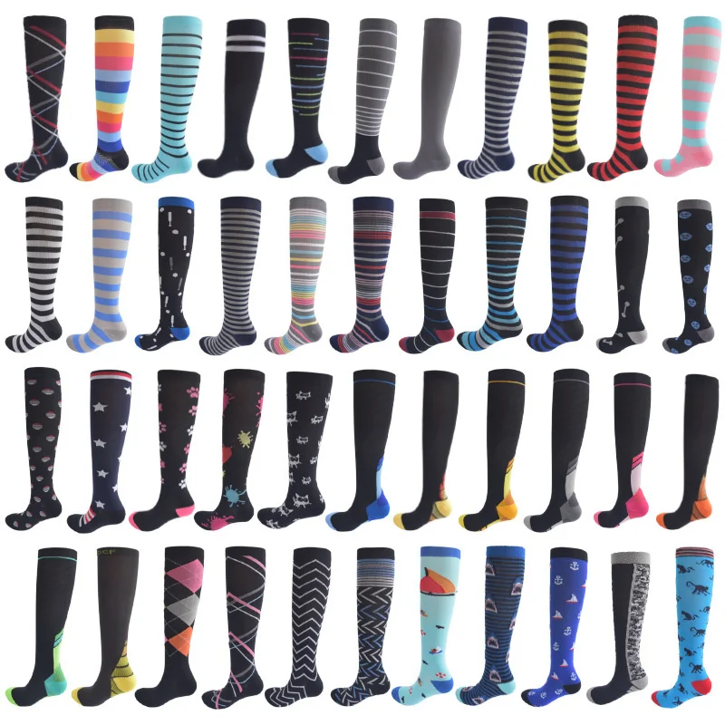 Peonfly Men Women Compression Socks Stripe Unisex Outdoor Running Cycling Fit Varicose Veins Edema Diabetes Pressure Stockings
Peonfly Men Women Compression Socks Stripe Unisex Outdoor Running Cycling Fit Varicose Veins Edema Diabetes Pressure Stockings