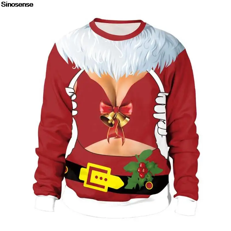 Men Women Holiday Party Xmas Sweater 3D Funny Printed Autumn Winter Ugly Christmas Sweatshirt Pullover Christmas Jumpers Tops
Men Women Holiday Party Xmas Sweater 3D Funny Printed Autumn Winter Ugly Christmas Sweatshirt Pullover Christmas Jumpers Tops