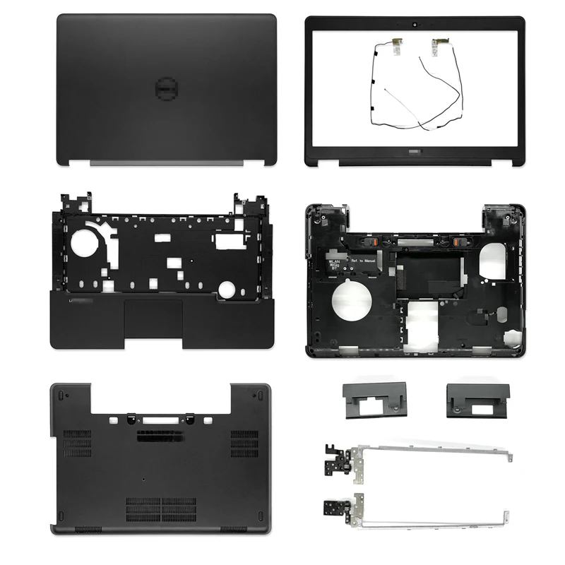 New For Dell Latitude E5440 5440 LCD Back Cover/Front Bezel/Hinges/Palmrest/Bottom Case Door Cover 063J7T 00DFDY Black No Touch
New For Dell Latitude E5440 5440 LCD Back Cover/Front Bezel/Hinges/Palmrest/Bottom Case Door Cover 063J7T 00DFDY Black No Touch