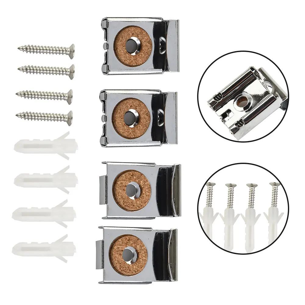 4pcs Bathroom Mirror Glass Wall Hanging Fixing Kit Frameless Clips Mounting Hanger Clamp Chrome Wall Brackets Clamps Fixing Kit
4pcs Bathroom Mirror Glass Wall Hanging Fixing Kit Frameless Clips Mounting Hanger Clamp Chrome Wall Brackets Clamps Fixing Kit