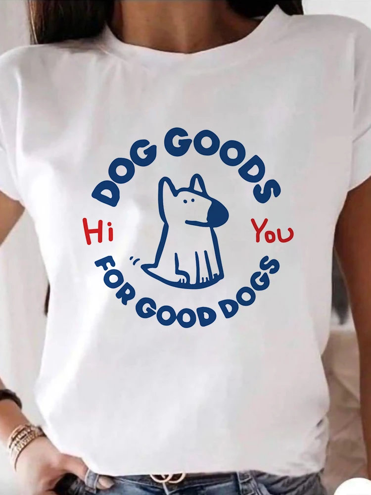 Summer Women T-shirts Kawaii For Good Dogs Harajuku Graphic Print T-shirt Sweet Female Streetwear T-shirts Woman Short Sleeve
Summer Women T-shirts Kawaii For Good Dogs Harajuku Graphic Print T-shirt Sweet Female Streetwear T-shirts Woman Short Sleeve