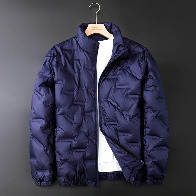 Lightweight Down Jacket Men's Short 2023 New Stand Collar Fashion Printing Casual Warm Autumn and Winter Anti-season Coat
Lightweight Down Jacket Men's Short 2023 New Stand Collar Fashion Printing Casual Warm Autumn and Winter Anti-season Coat
