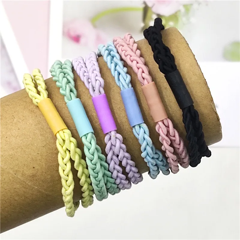 12PCS/LOT Candy 6 Colors Twist Elastic Hair Bands For Girls Seasons Simplicity High Elasticity Kids Hair Accessories For Women
12PCS/LOT Candy 6 Colors Twist Elastic Hair Bands For Girls Seasons Simplicity High Elasticity Kids Hair Accessories For Women