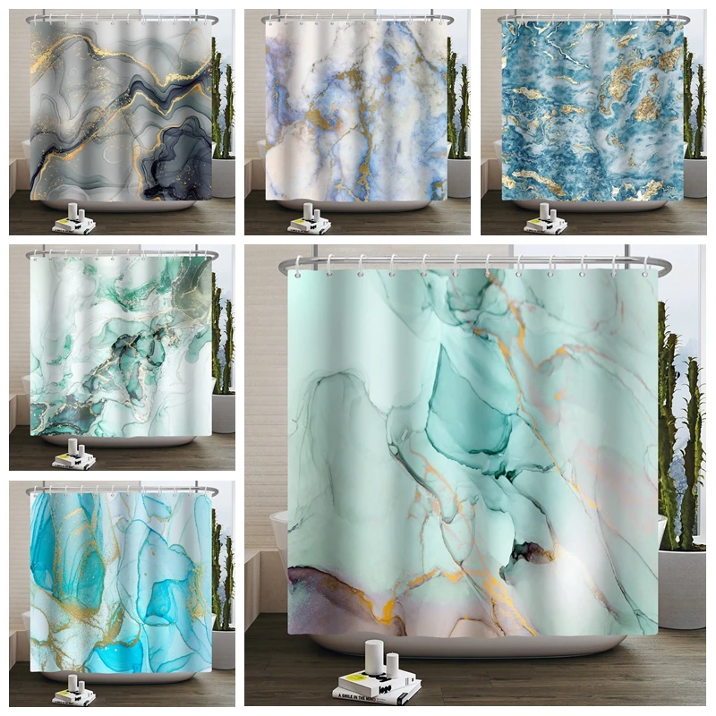 Morden Art Shower Curtain Abstract Marble Ink Texture Waterproof Colorful Bath Curtains Home Bathroom Decor Curtain With Hook
Morden Art Shower Curtain Abstract Marble Ink Texture Waterproof Colorful Bath Curtains Home Bathroom Decor Curtain With Hook