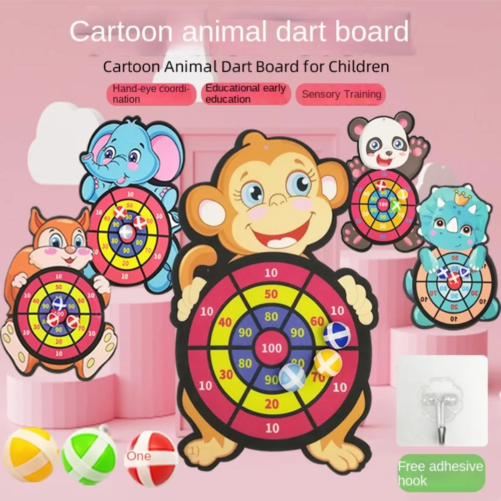 8pcs Sticky Ball Cartoon Dart Board New Animal Darts Dart Board Cute Outdoor Games Darts Board Games Children
8pcs Sticky Ball Cartoon Dart Board New Animal Darts Dart Board Cute Outdoor Games Darts Board Games Children