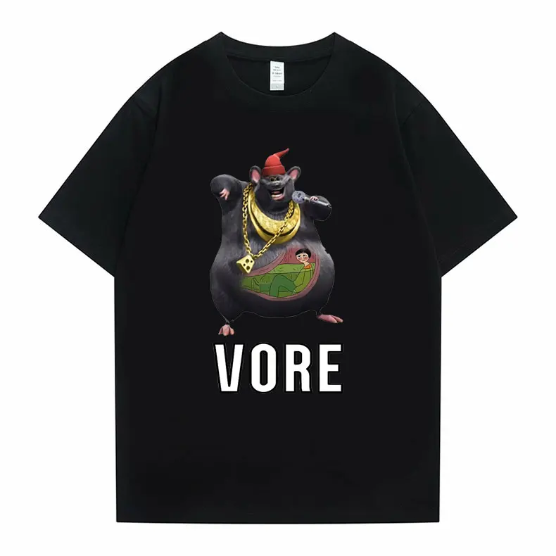 Funny Mouse Hip Hop Rap Biggie Cheese Vore T Shirt Men Women Harajuku Oversized EU Size T-shirts Mens Fashion Brand Tshirt Tops
Funny Mouse Hip Hop Rap Biggie Cheese Vore T Shirt Men Women Harajuku Oversized EU Size T-shirts Mens Fashion Brand Tshirt Tops