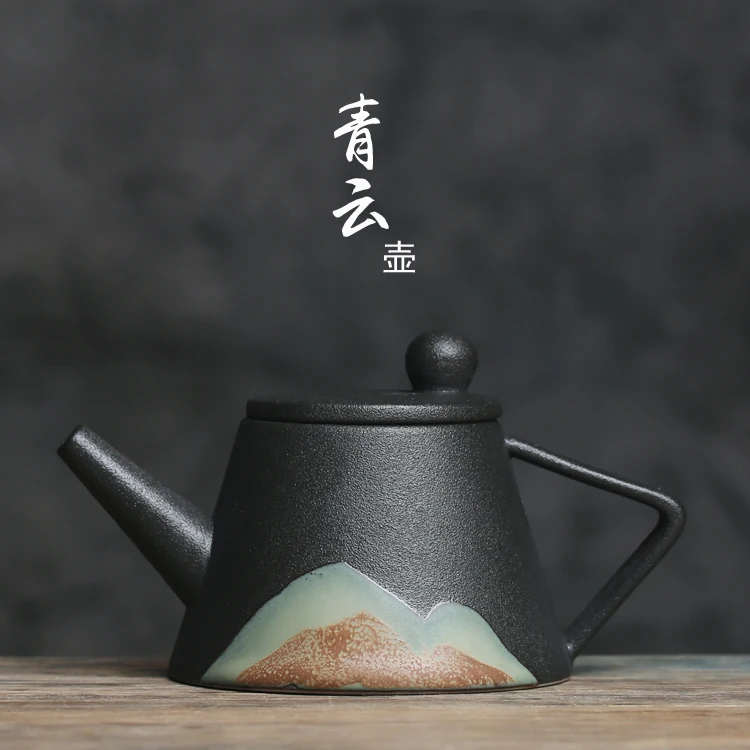 Qingyunshan Гора с длинным ртом керамика ручка для горшка Простой японский Pu'er черный чай ручная роспись высокий
Qingyunshan Гора с длинным ртом керамика ручка для горшка Простой японский Pu'er черный чай ручная роспись высокий