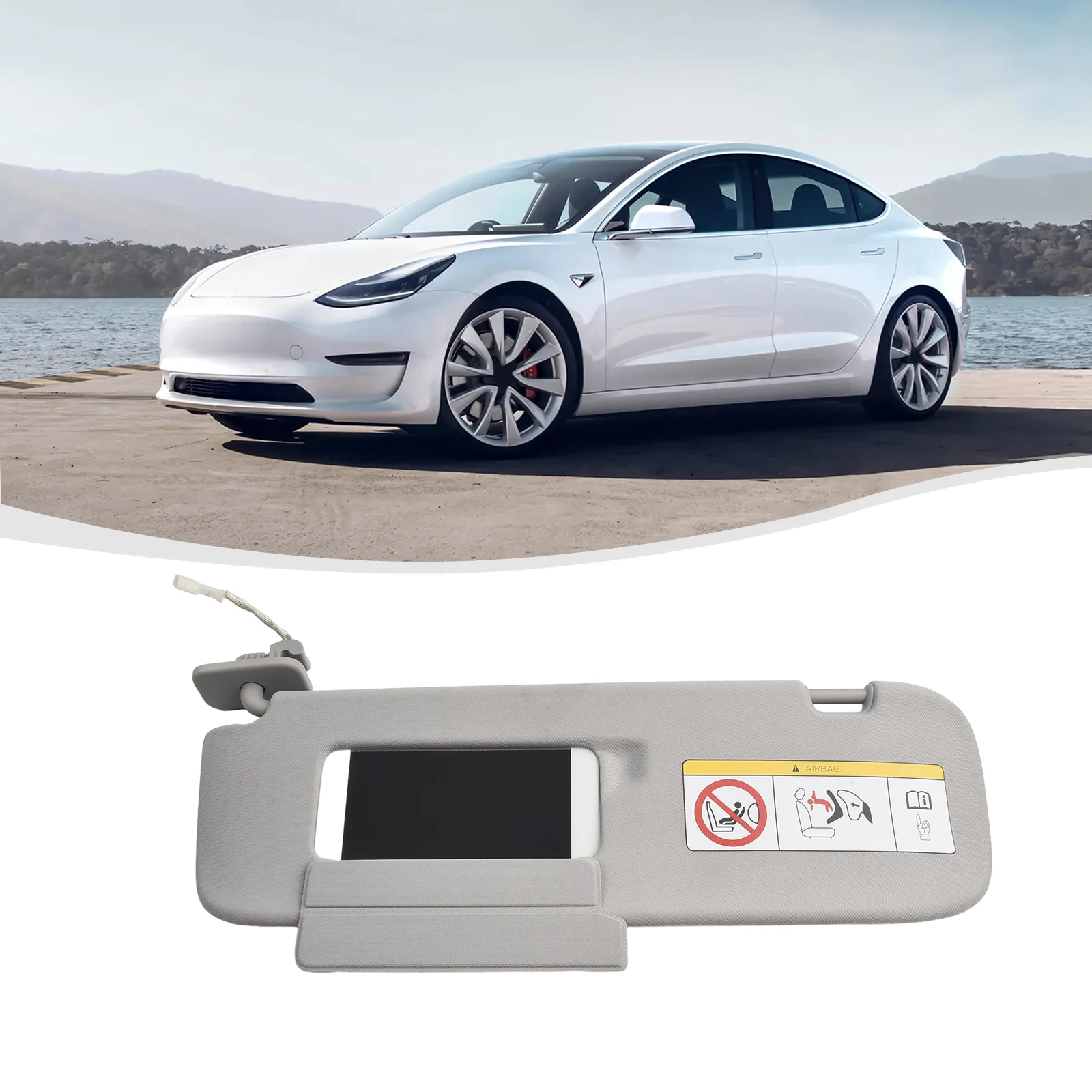 Автомобильный левый солнцезащитный козырек Tesla для модели 3 / Y 2021-2022 1490405-41-A пластик, металлический солнцезащитный козырек в сборе Plug-and-play, Прямая поставка
Автомобильный левый солнцезащитный козырек Tesla для модели 3 / Y 2021-2022 1490405-41-A пластик, металлический солнцезащитный козырек в сборе Plug-and-play, Прямая поставка