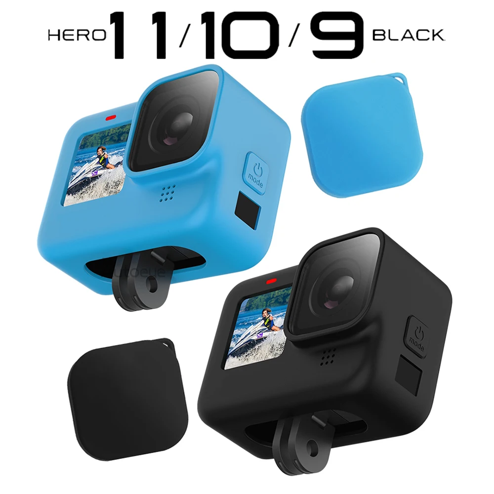 Silicon Protective Cover for GoPro Hero 11 10 9 Black Sleeve Housing Case Frame with Lanyard Accessory For Go pro 11 10 9 Case
Silicon Protective Cover for GoPro Hero 11 10 9 Black Sleeve Housing Case Frame with Lanyard Accessory For Go pro 11 10 9 Case